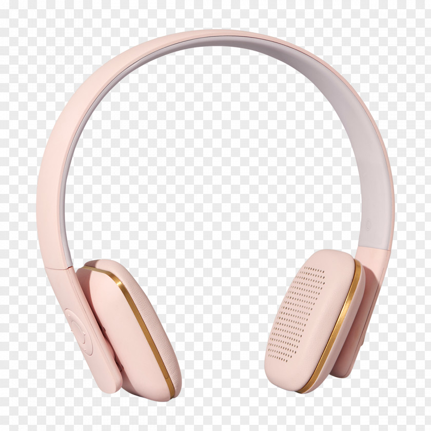 USB Headset Pink KREAFUNK AHead Headphones Wireless Bluetooth PNG