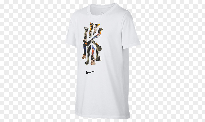 Kyrie Irving Shooting Sleeve T-shirt Nike Boston Celtics Clothing PNG