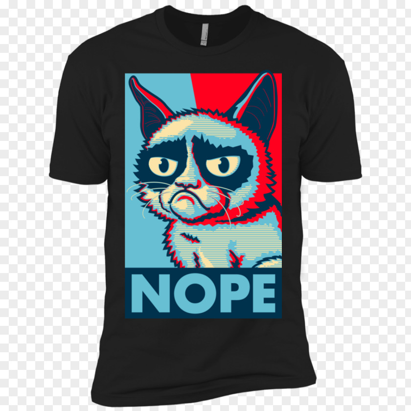 T-shirt Grumpy Cat Yule Sleeve PNG