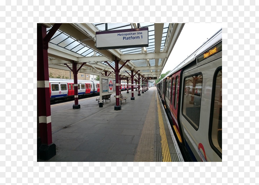 Train Watford Tube Station Rapid Transit Metropolitan Line London Underground Piccadilly PNG