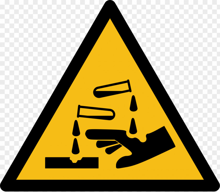 Hazardous Substance Corrosive Hazard Symbol Hydrochloric Acid PNG