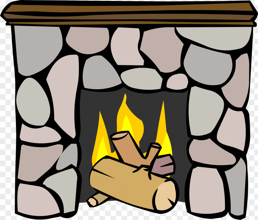 Igloo Club Penguin Fireplace Furniture Chimney PNG