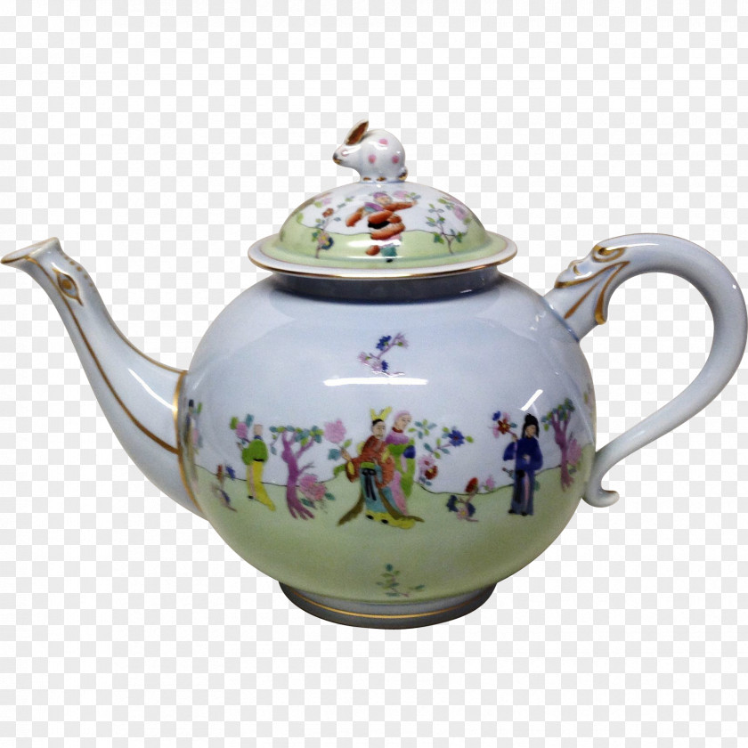 Kettle Teapot Porcelain Tennessee Pottery PNG