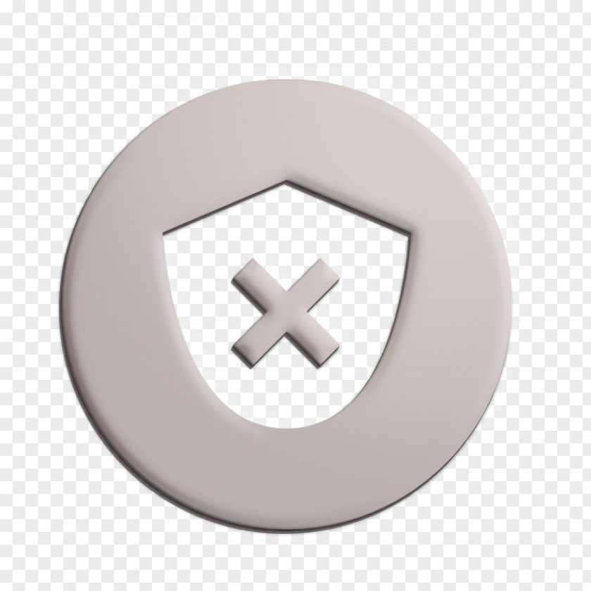 Metal Symbol Security Icon Shield Interface PNG