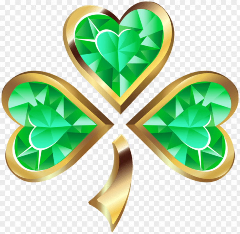 Shamrock Clipart Png Gold Saint Patrick's Day Clip Art Portable Network Graphics Transparency PNG