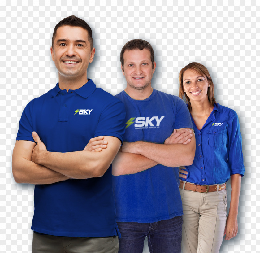T-shirt Sky Transportation Services, Inc. El Paso Sleeve Job PNG