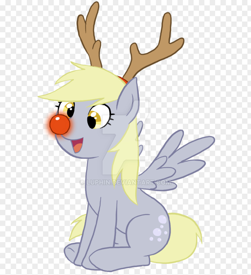 Reindeer Derpy Hooves Rudolph Pony PNG