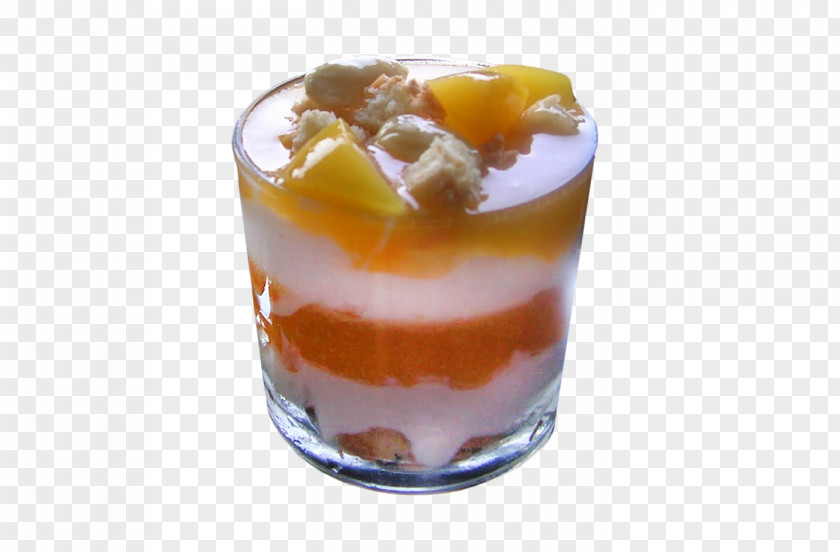 Apricot Parfait Trifle Verrine Frozen Dessert PNG