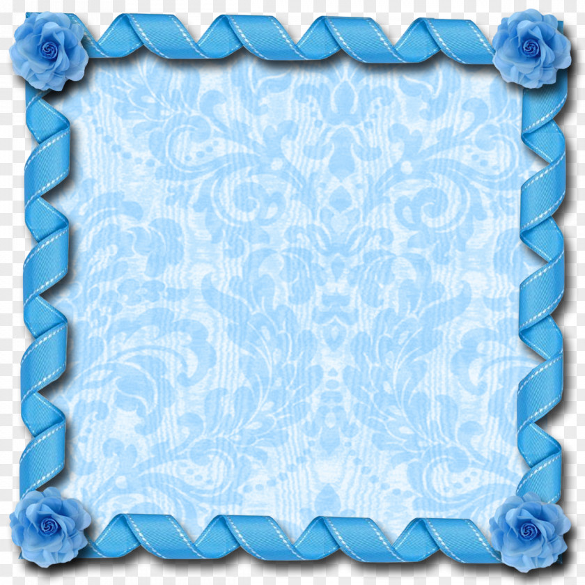 Blue Ribbon Picture Frames Paper Molding PNG