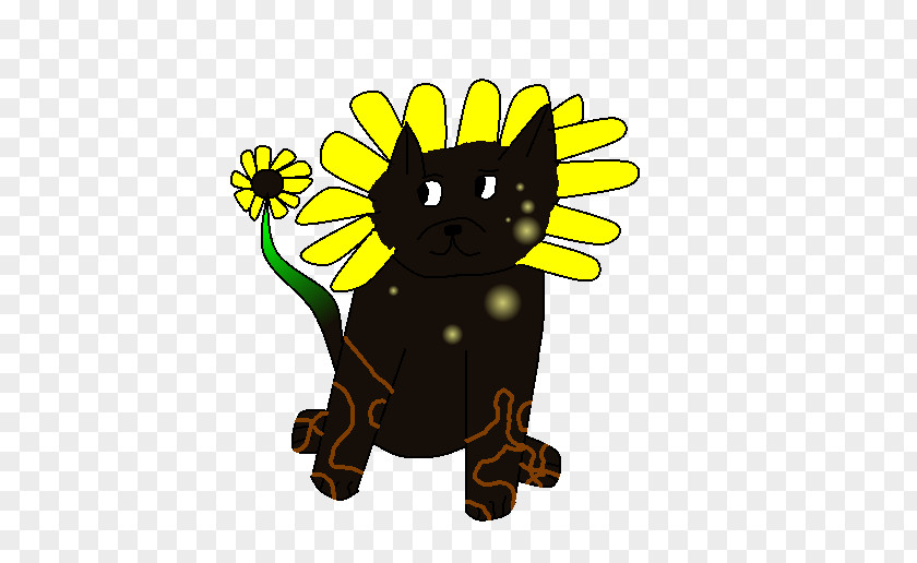 Cat Big Mammal Sunflower M Clip Art PNG