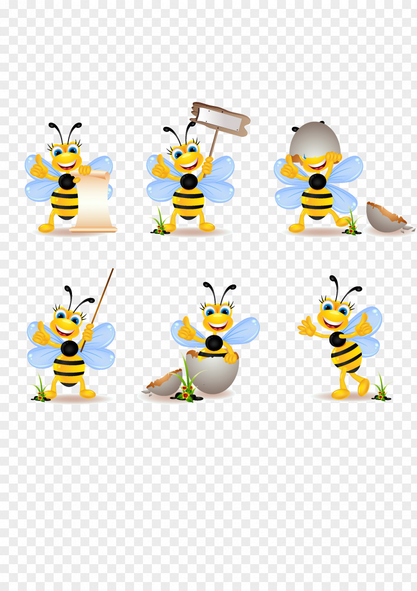 Cute BeeVector Material Bee Stock Photography Royalty-free Clip Art PNG