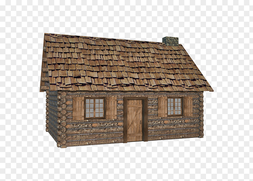 Immeuble Shed Log Cabin Hut Cottage PNG