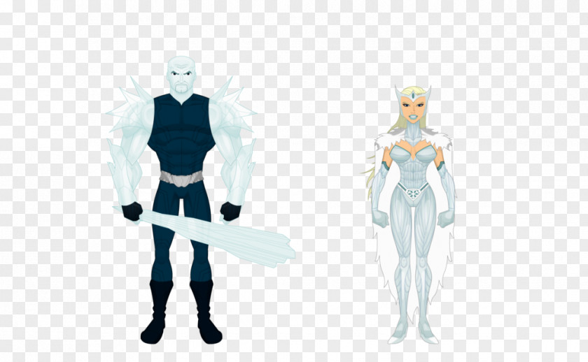 King Ice Character Art PNG