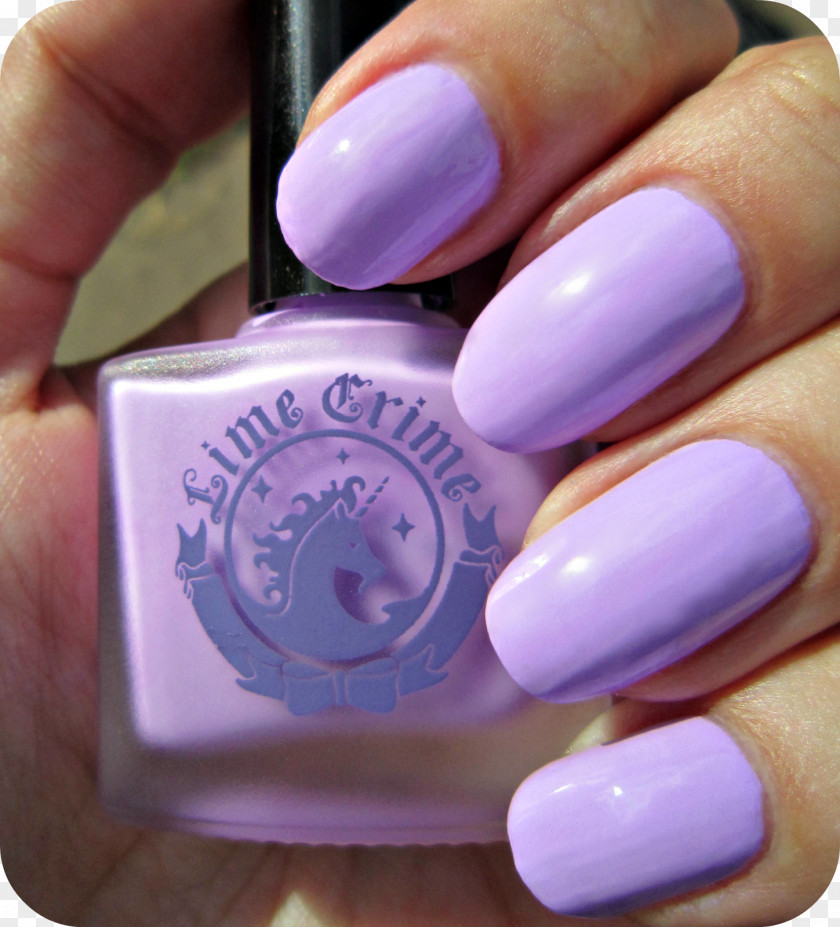 Nail Polish Gelish Soak-Off Gel Glitter Lilac PNG