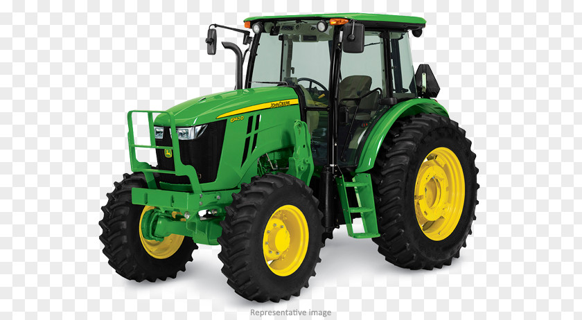 Tractor John Deere Agriculture Agricultural Machinery Farm PNG