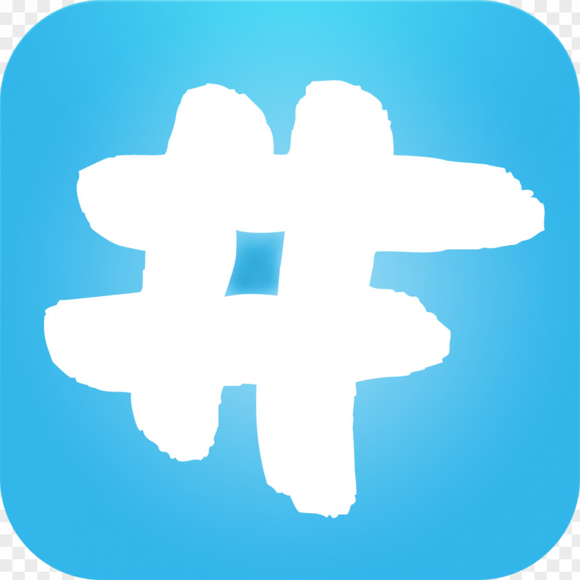 Twitter Hashtag App Store ITunes PNG