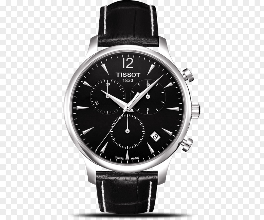 Watch Tissot Strap Chronograph PNG