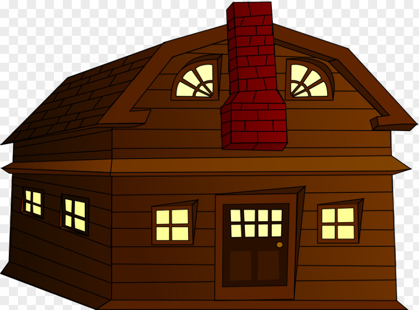 Brown House Cliparts Wood Clip Art PNG