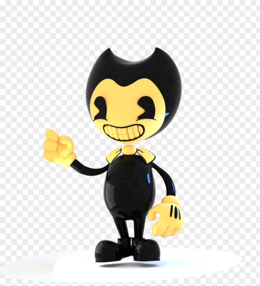 Ink Figures Bendy And The Machine Rendering 0 PNG