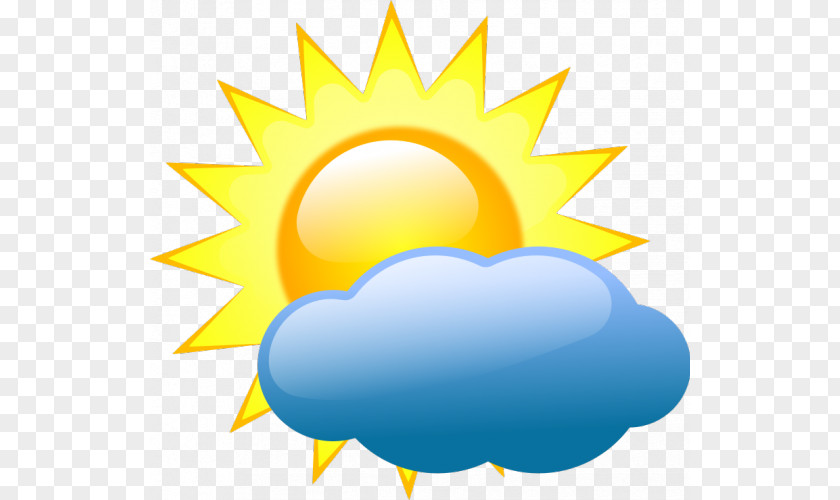 Weather Symbols Sun With Clouds Map Free Content Clip Art PNG