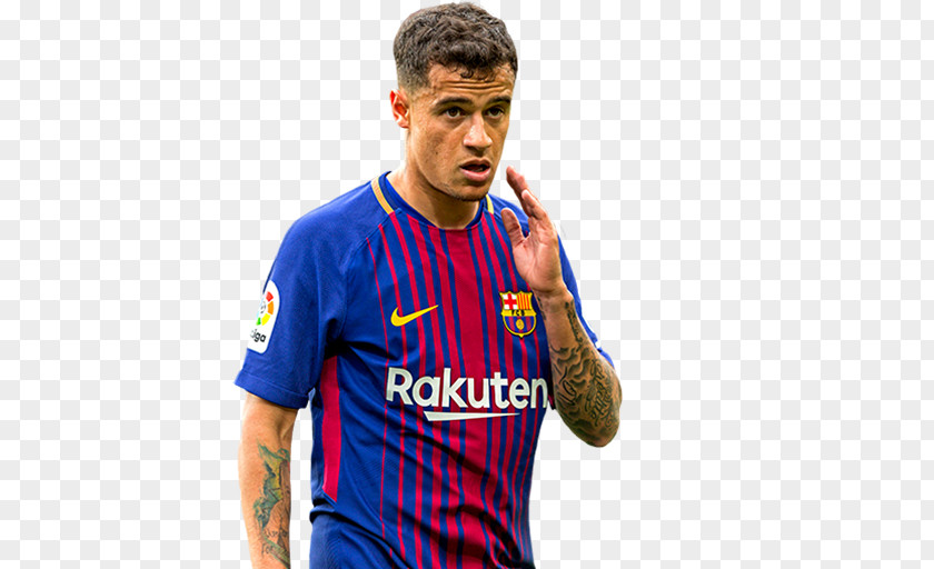 Fc Barcelona Philippe Coutinho FIFA 18 Brazil National Football Team Jersey FC PNG