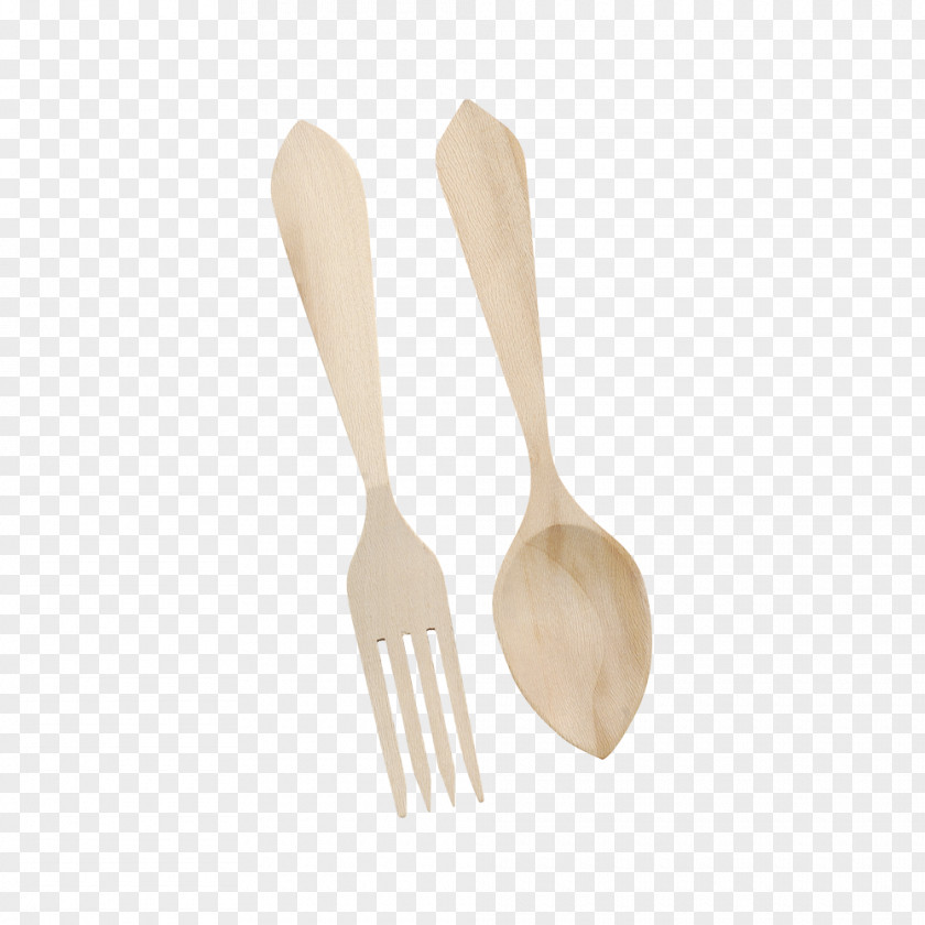 Fork Wooden Spoon Knife Table PNG