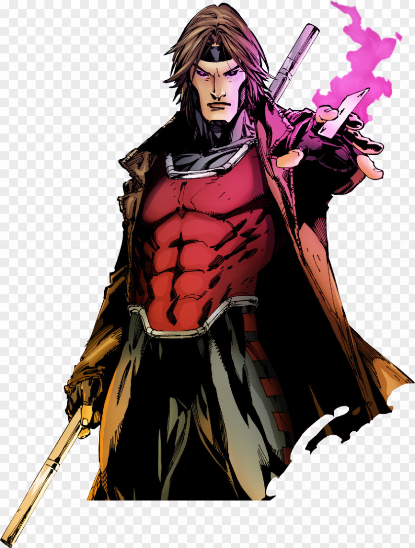 Gambit Rogue Halloween Costume Cosplay PNG