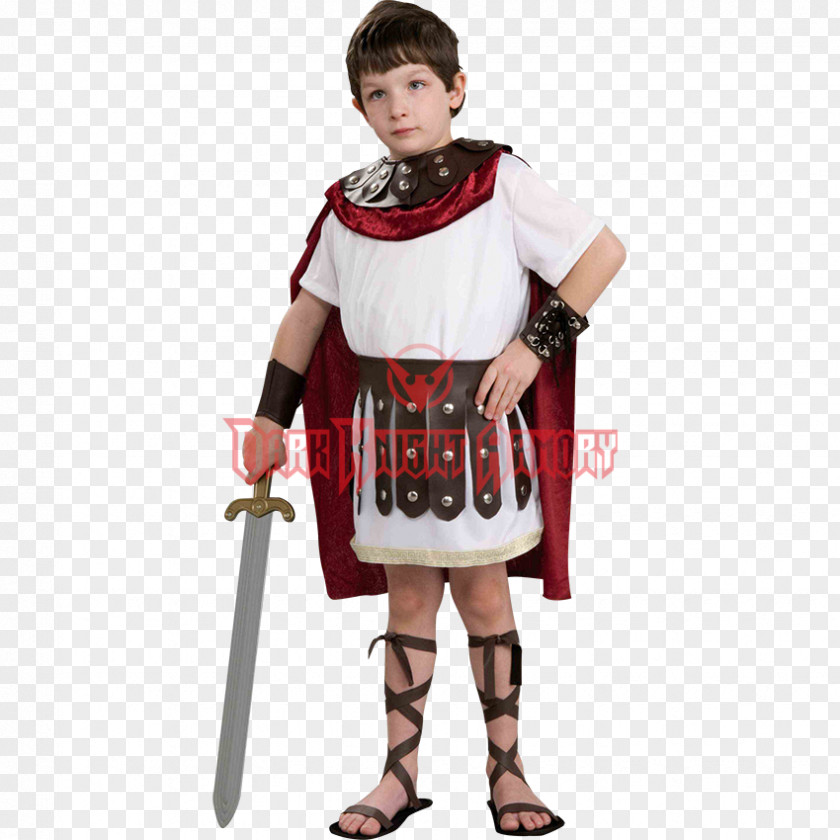 Gladiator Costume Halloween Clothing Child Dress PNG