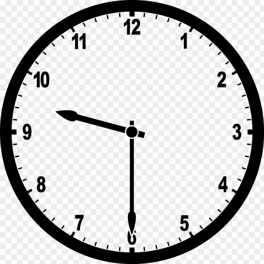 Jam Dinding Clock Face Clip Art Hour Time PNG