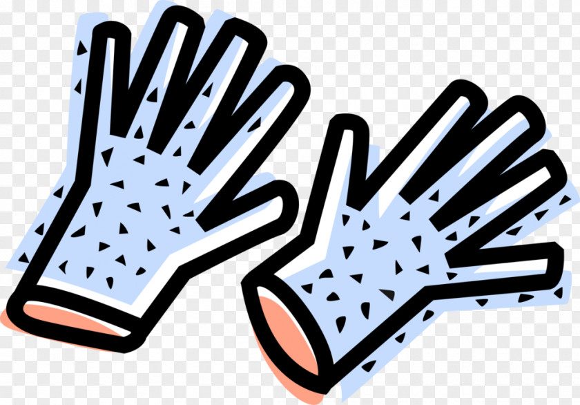 Safety Gloves Clip Art Rubber Glove Vector Graphics Illustration PNG