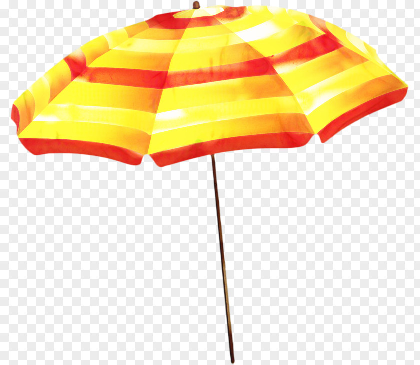 Shade Orange Umbrella Cartoon PNG