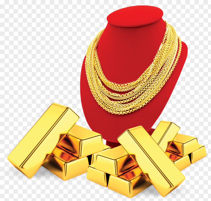 Gold Medal Necklace PNG