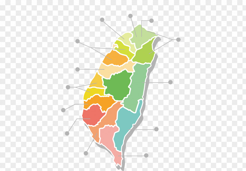 Map Of Taiwan PNG