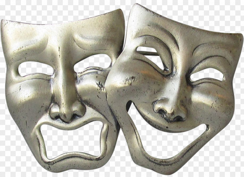 Mask Theatre Tragedy Comedy Actor PNG