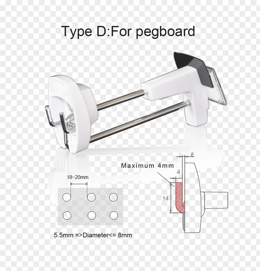 Pegboard Hooks Product Design Line Angle PNG