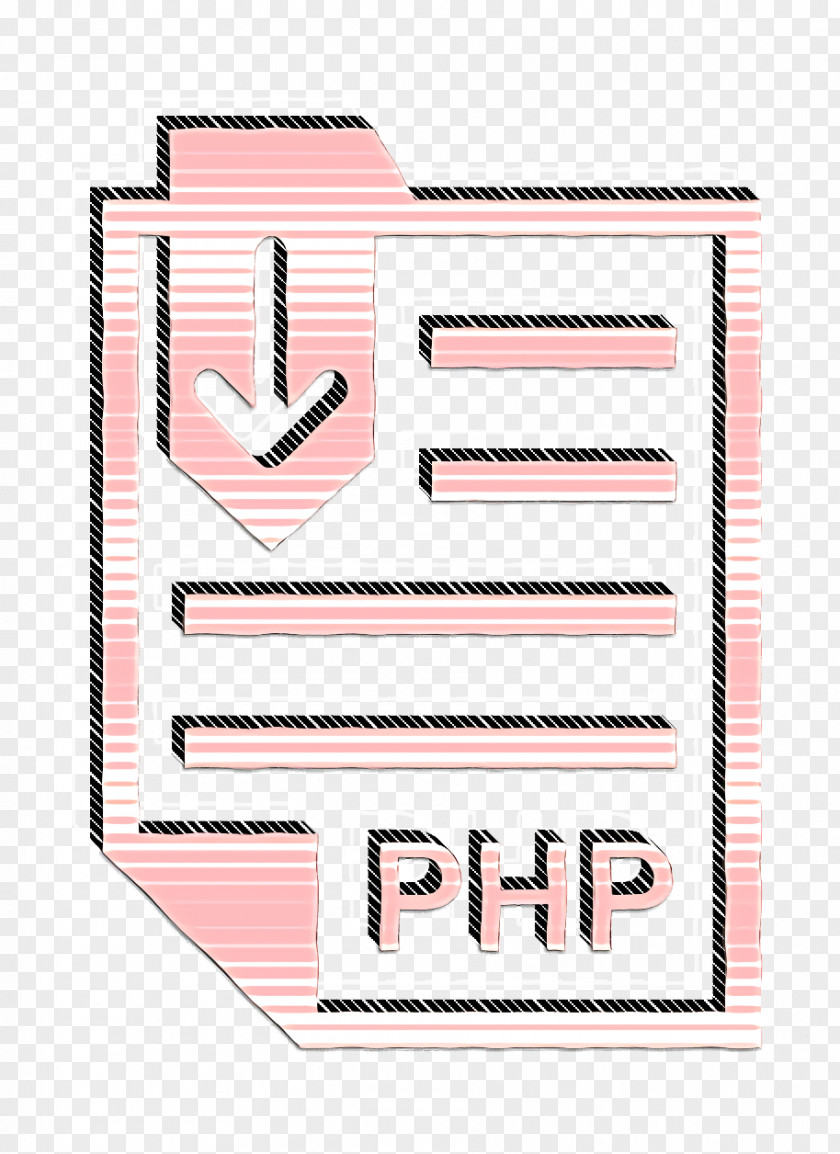 Pink Php Icon Document Extension File PNG