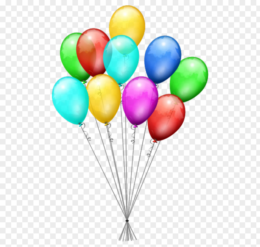 Birthday Balloon Greeting & Note Cards Clip Art PNG