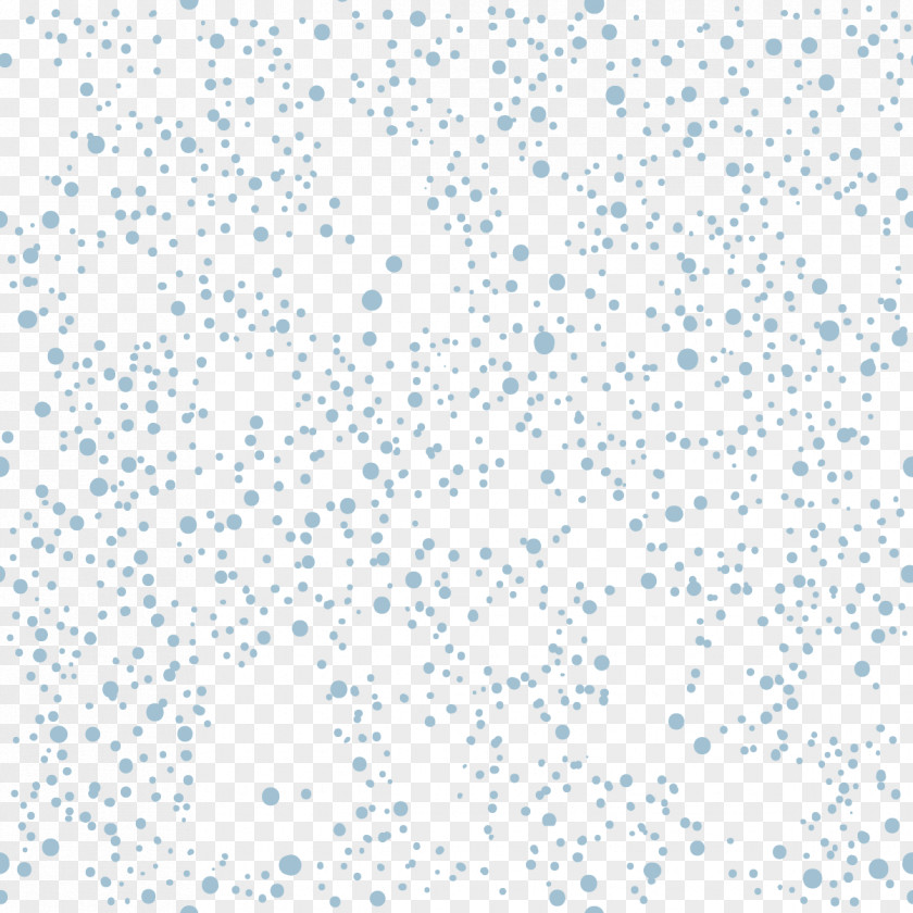 Blue Snowflake Spot Winter Material Snow PNG