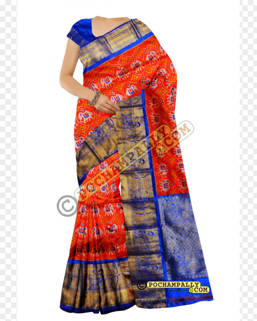 Handloom Bhoodan Pochampally Saree Sari Ikat Kanchipuram PNG