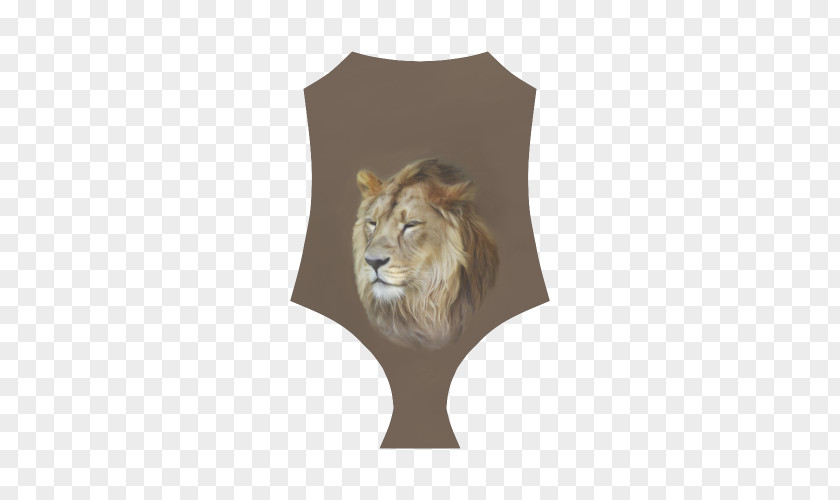 Lion Whiskers Painting Big Cat Art PNG