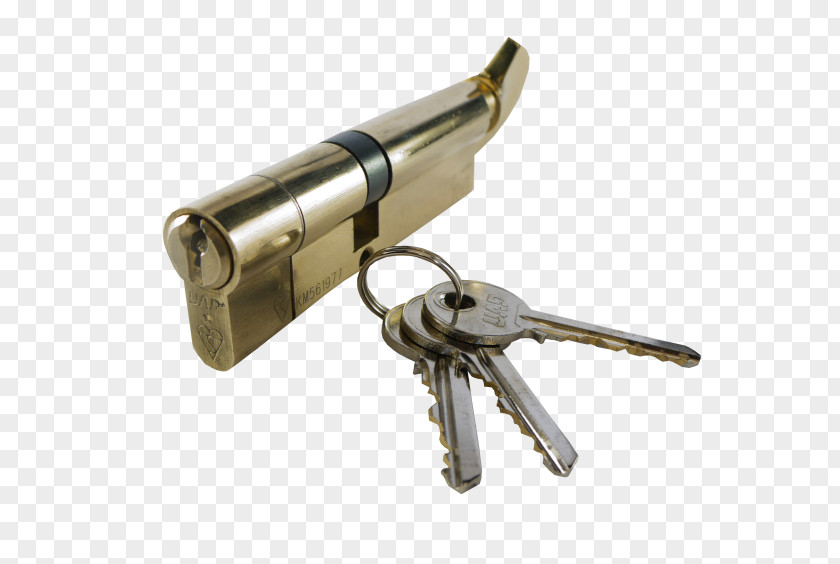 Lock Cylinder Brass Household Hardware Key Latch PNG