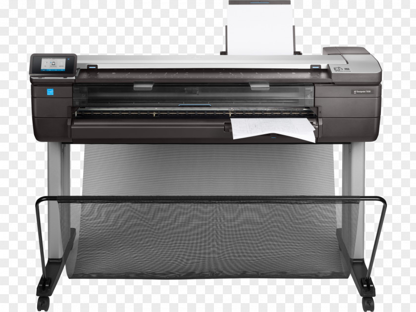 Multifunction Hewlett-Packard HP DesignJet T830 Multi-function Printer Inkjet Printing PNG