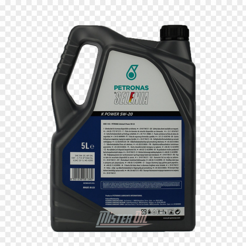 Oil Pet Motor Petronas Selenia Lubricant PNG