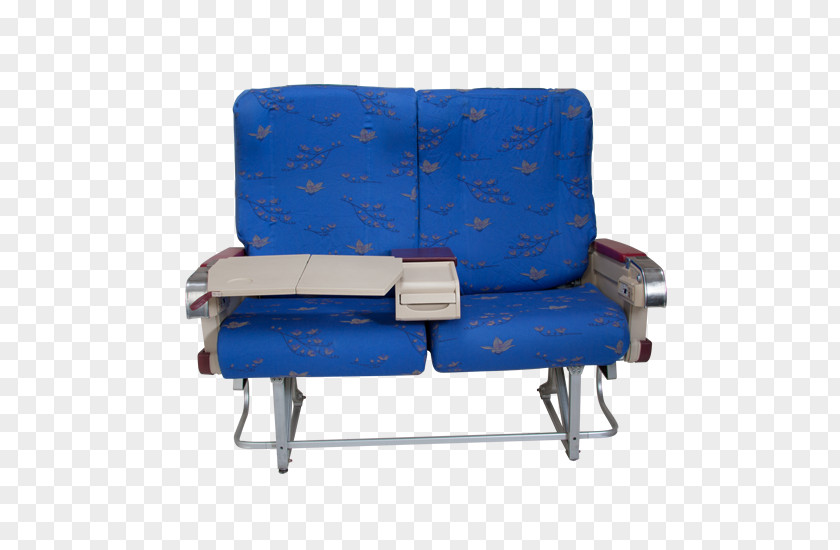 Chair Car Seat Cobalt Blue PNG