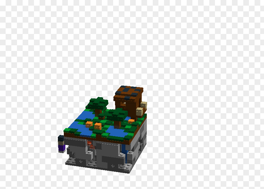 Lego Minecraft The Group PNG