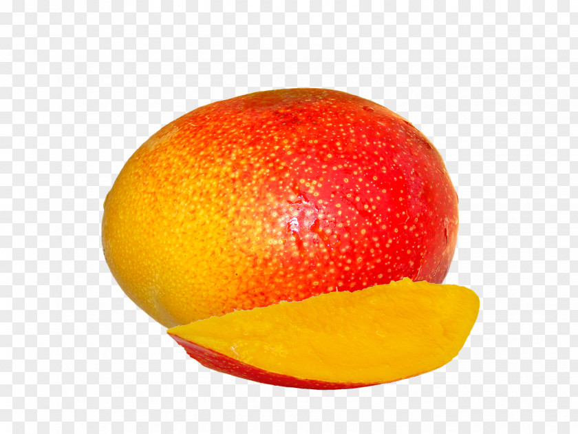 Mango Slice Milkshake Tropical Fruit Juice PNG