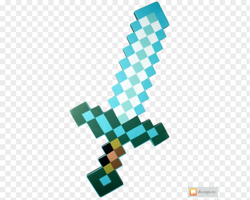 Minecraft Diamond Axe Minecraft: Pocket Edition Sword Toy Game PNG