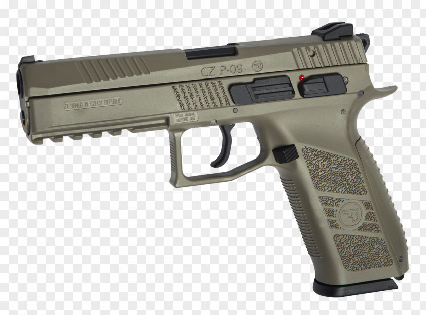 Soft Branch CZ P-09 75 Airsoft Guns Blow-Back PNG