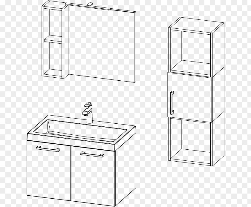 Design Drawing Line Bathroom PNG