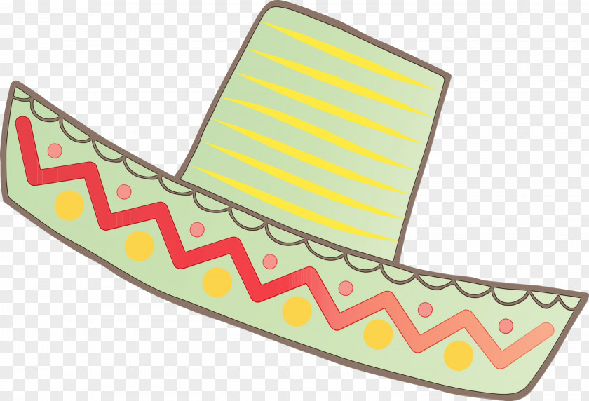 Line Angle Yellow Shoe Pattern PNG